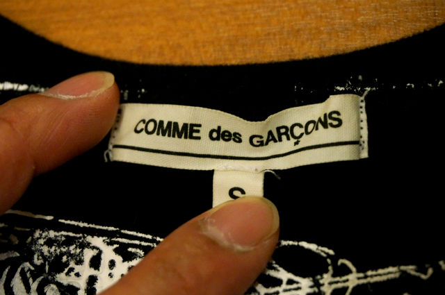 CHROME HEARTSとCOMME des GARCONSのTシャツ
