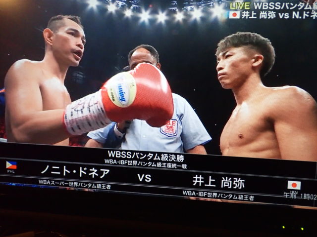 WBSS決勝戦！井上尚弥vsノニト・ドネア戦。井上選手が苦戦したのは 
